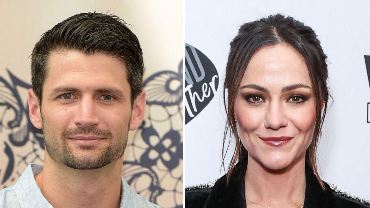 Photo of James Lafferty and Alexandra Park.