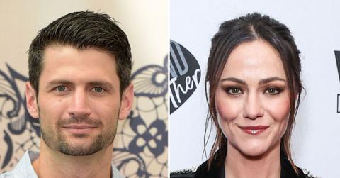Photo of James Lafferty and Alexandra Park.