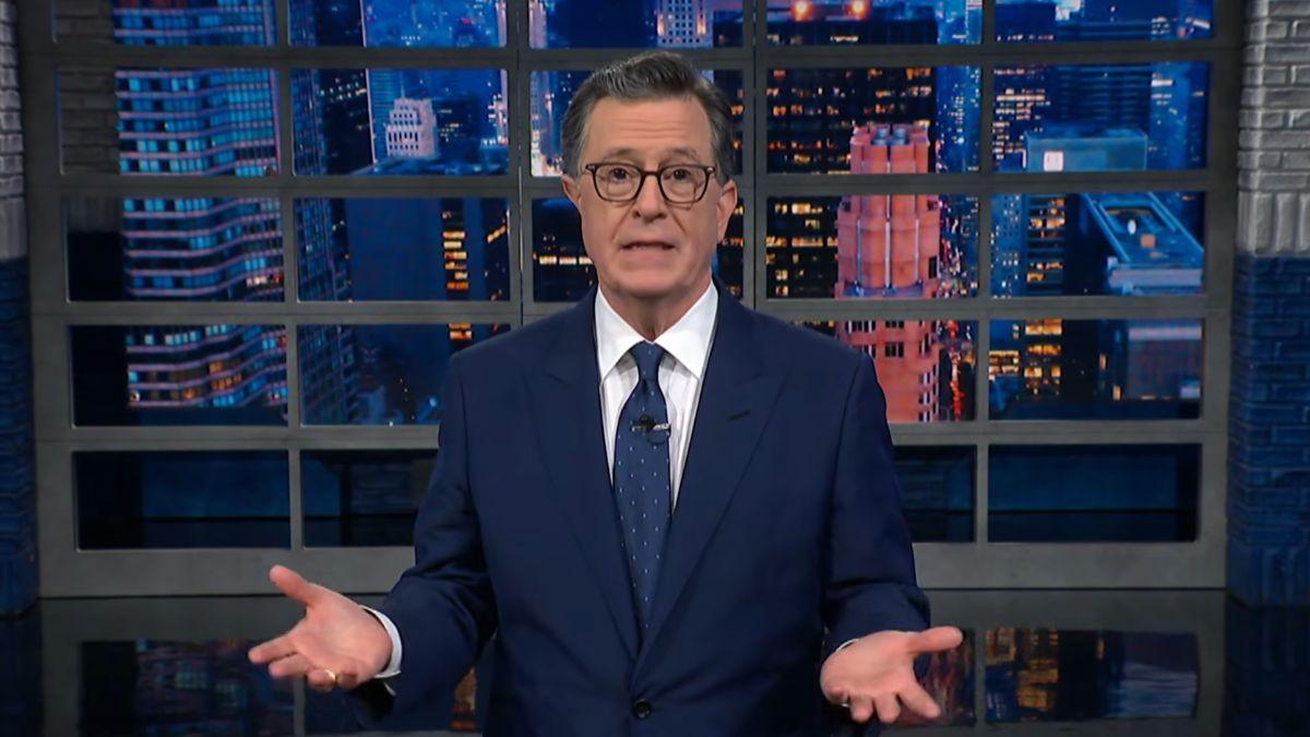 Photo of Stephen Colbert.