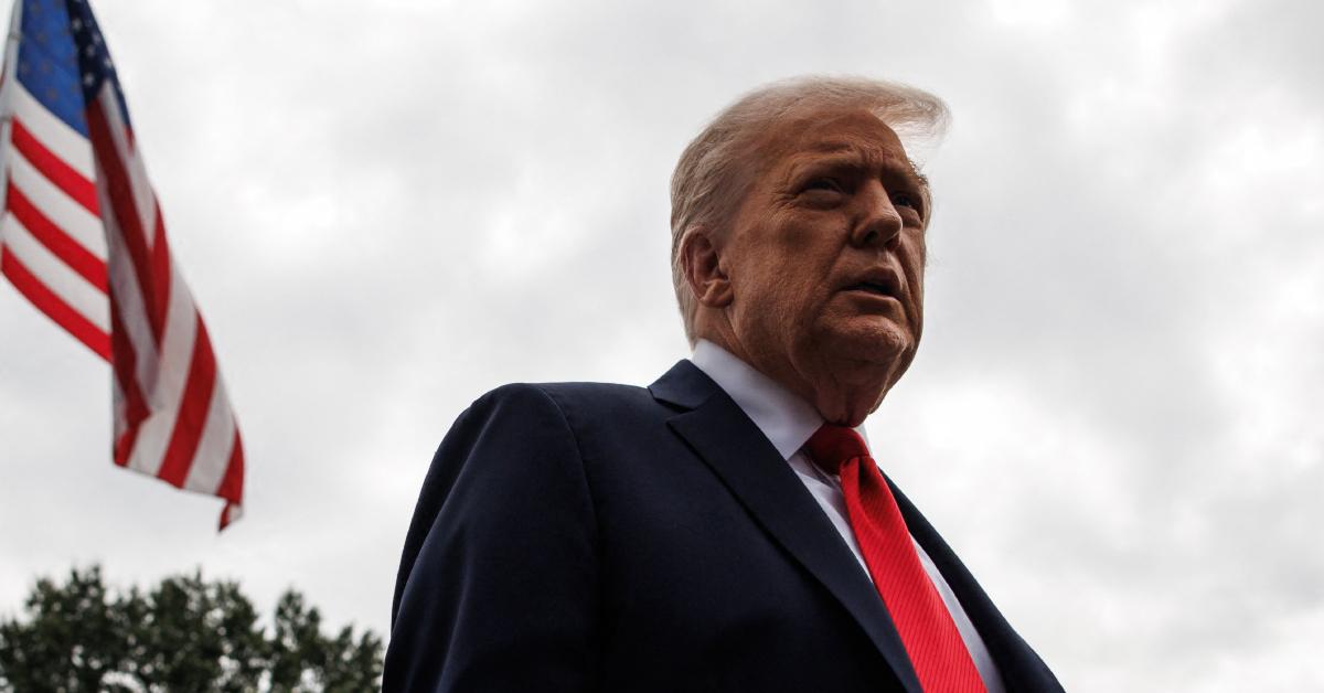 Image of Donald Trump was accused of pushing networks to cancel late-night shows that poke fun at him.