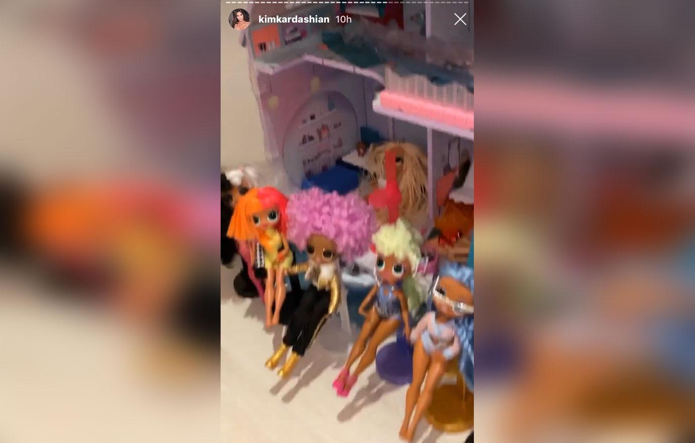 Kim Kardashian Gives Tour Of Her Kids’ Play Room