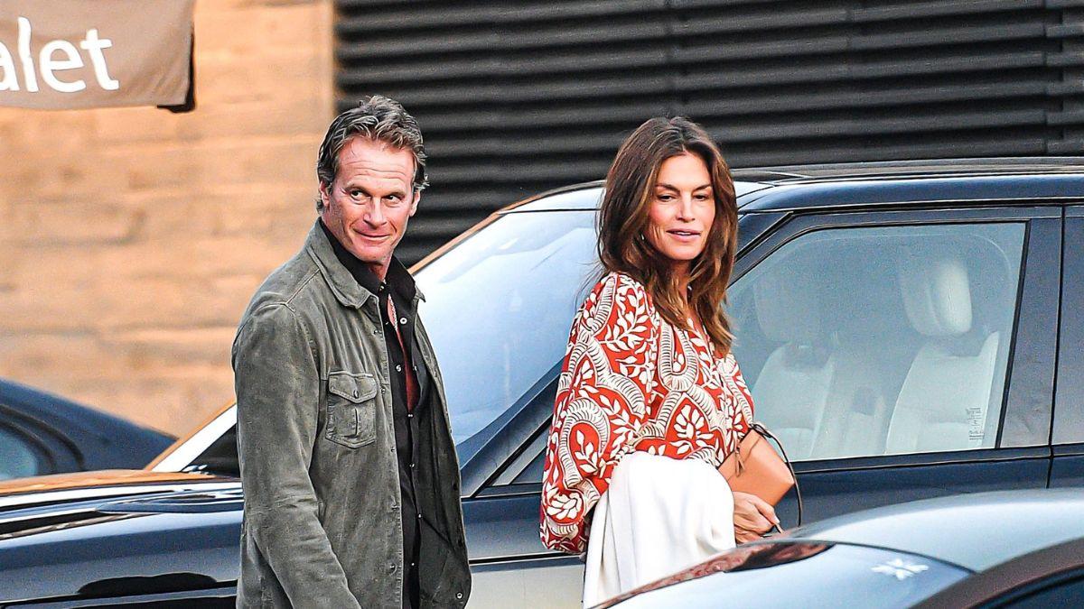 Photo of Cindy Crawford and Rande Gerber