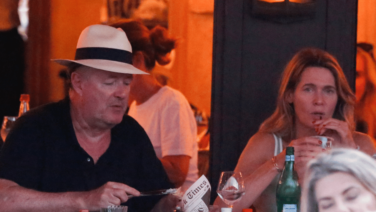photo of The British star admitted his dessert at the restaurant may offset his 'summer fitness' regimen.