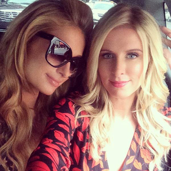 Paris and Nicky Hilton Instagram