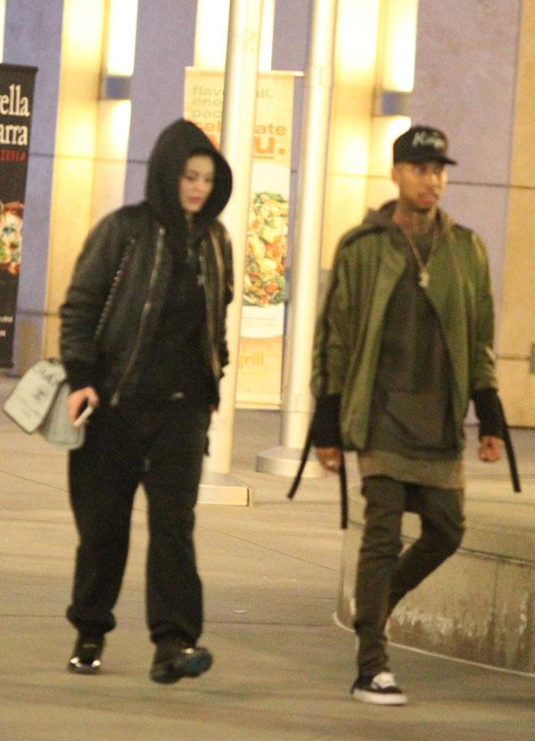 kylie jenner tyga movie date