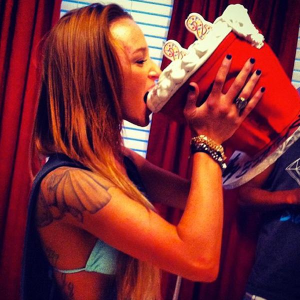 Maci bookout birthday cake