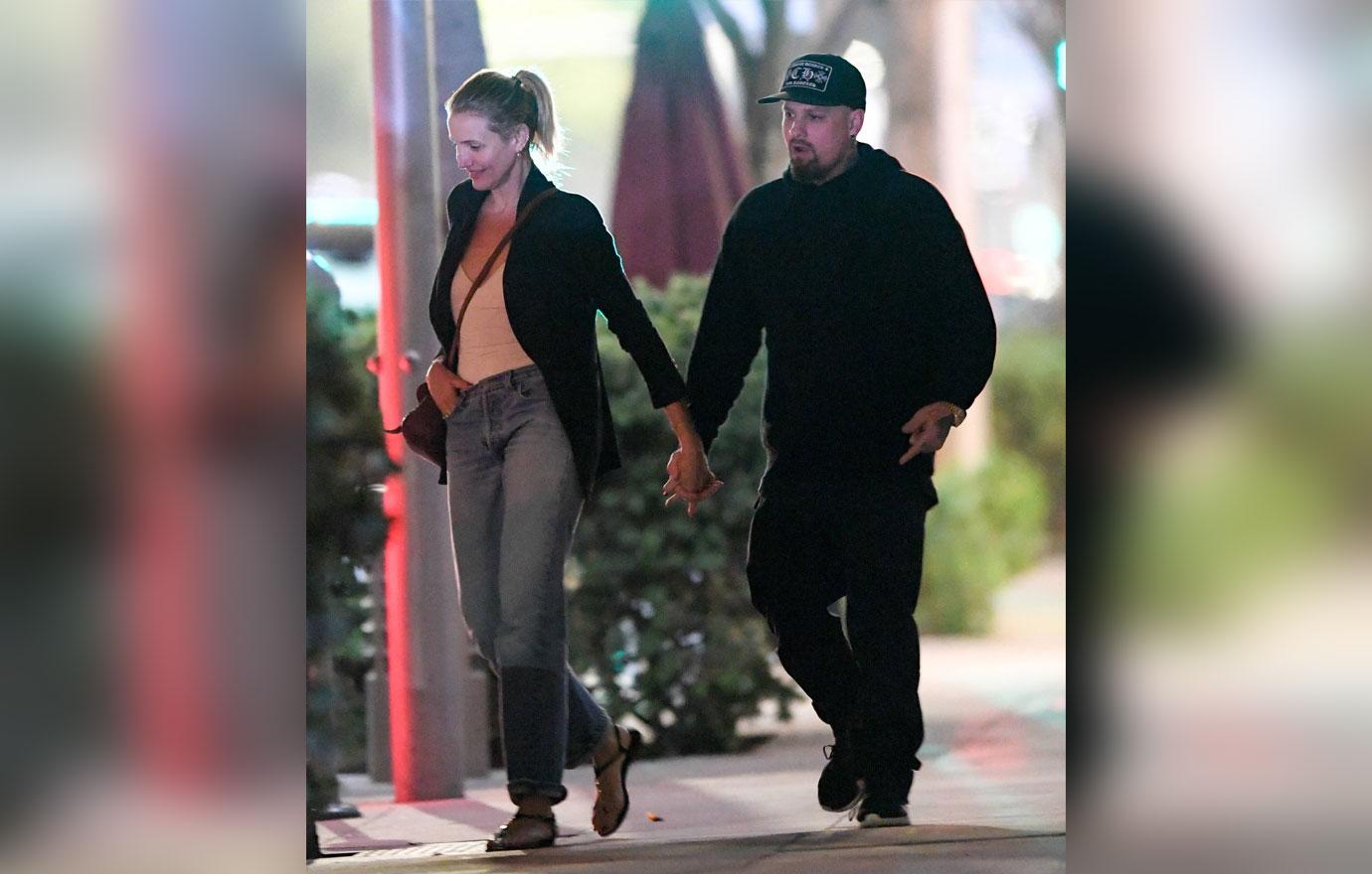 EXCLUSIVE: Cameron Diaz and Benji Madden pack on the PDA during a date night cameron diaz husband benji