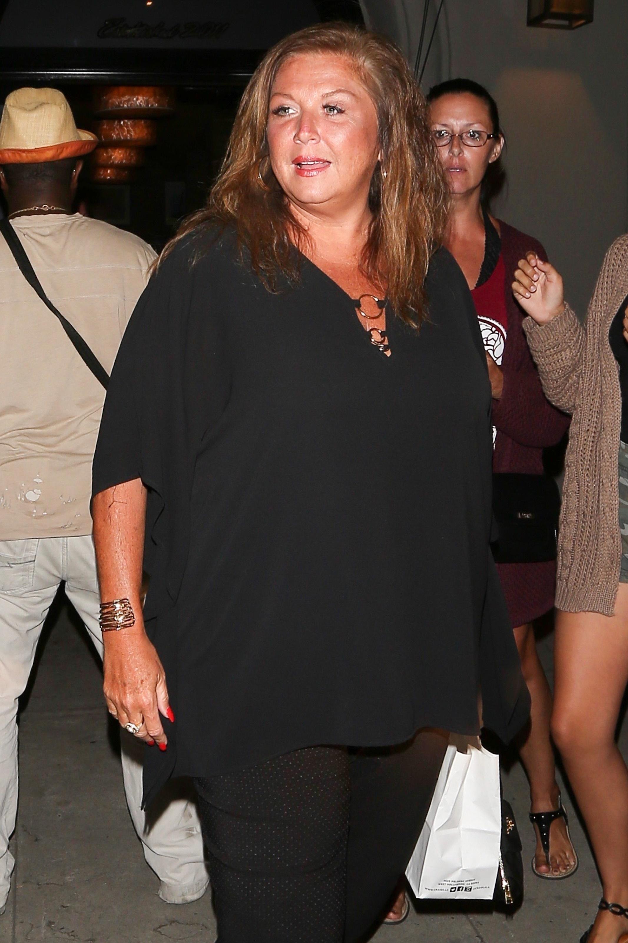 Abby Lee Miller enjoys a dinner at Craig&#8217;s ahead of prison sentence