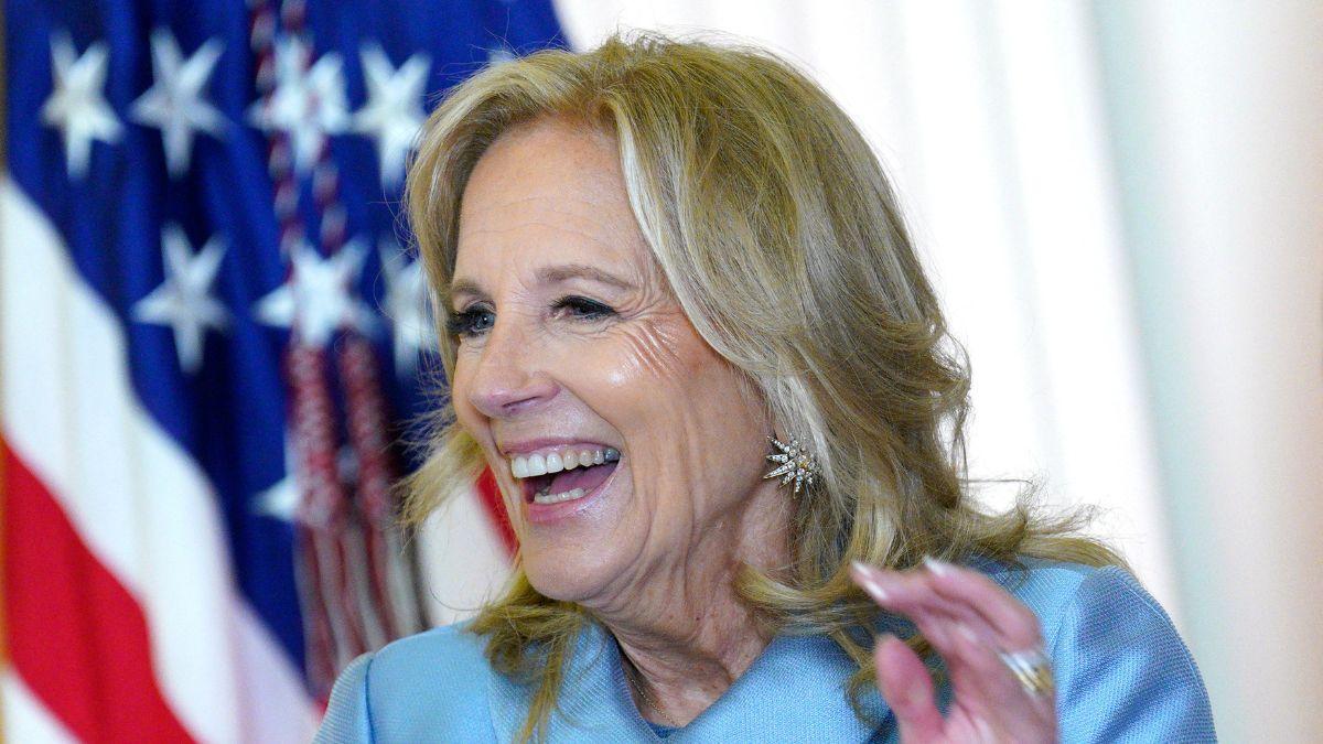 image of Jill Biden recently revealed Joe is 'doing OK' as he continues treatment for stage four prostate cancer.