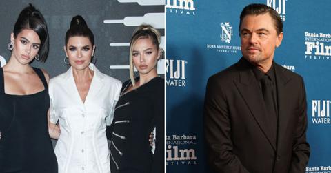 Photo of Amelia Gray Hamlin, Lisa Rinna, Delilah Belle Hamlin and Leonardo DiCaprio