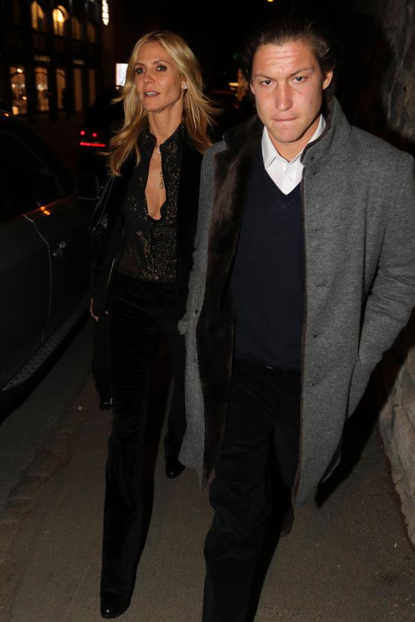 Heidi Klum Smiles Date Night Vito Schnabel