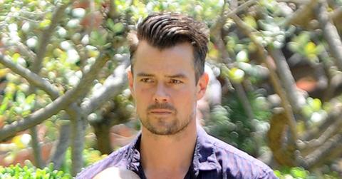 Fergie and Josh Duhamel went with their 8 months old son to Sunday Mass