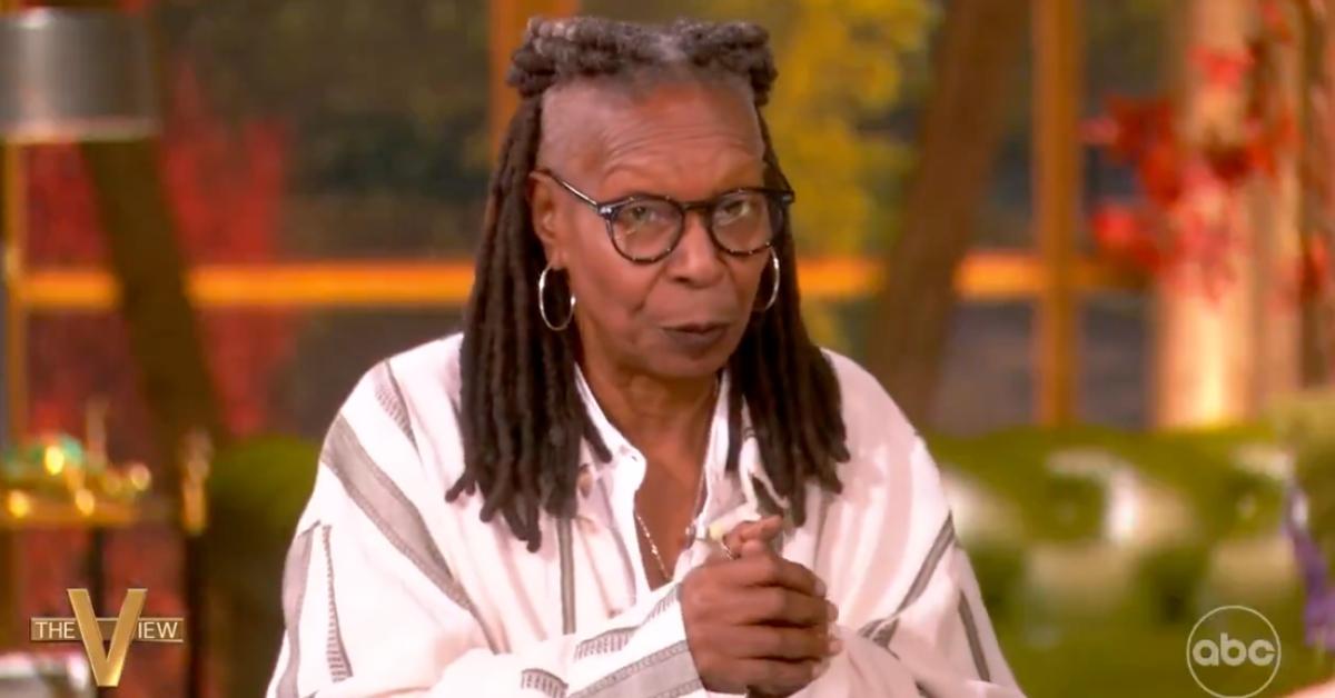 Photo of Whoopi Goldberg admitted she hasn't worn a bra in years.