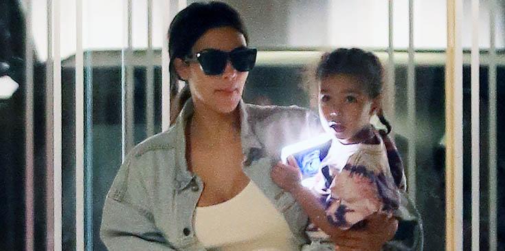 Kim kardashian north west