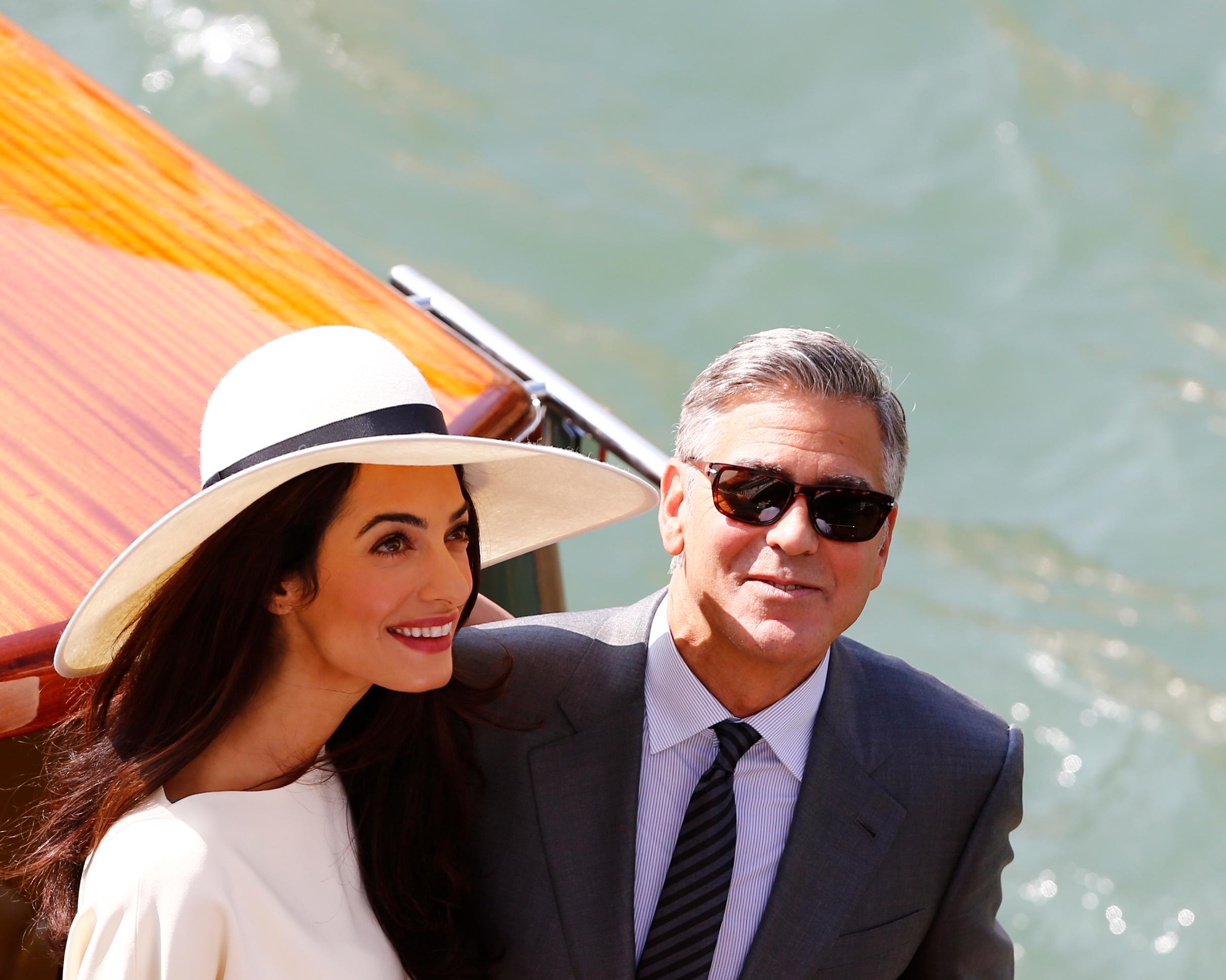 Clooney Venetian wedding ending