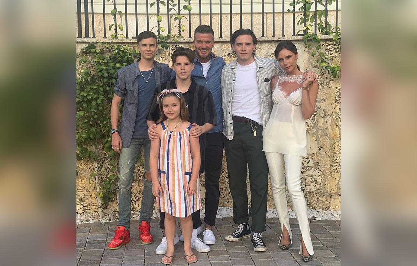 Victoria Beckham & fam