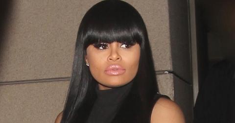 New mother Blac Chyna is seen leaving Lucky Strike bowling lane in Los Angeles