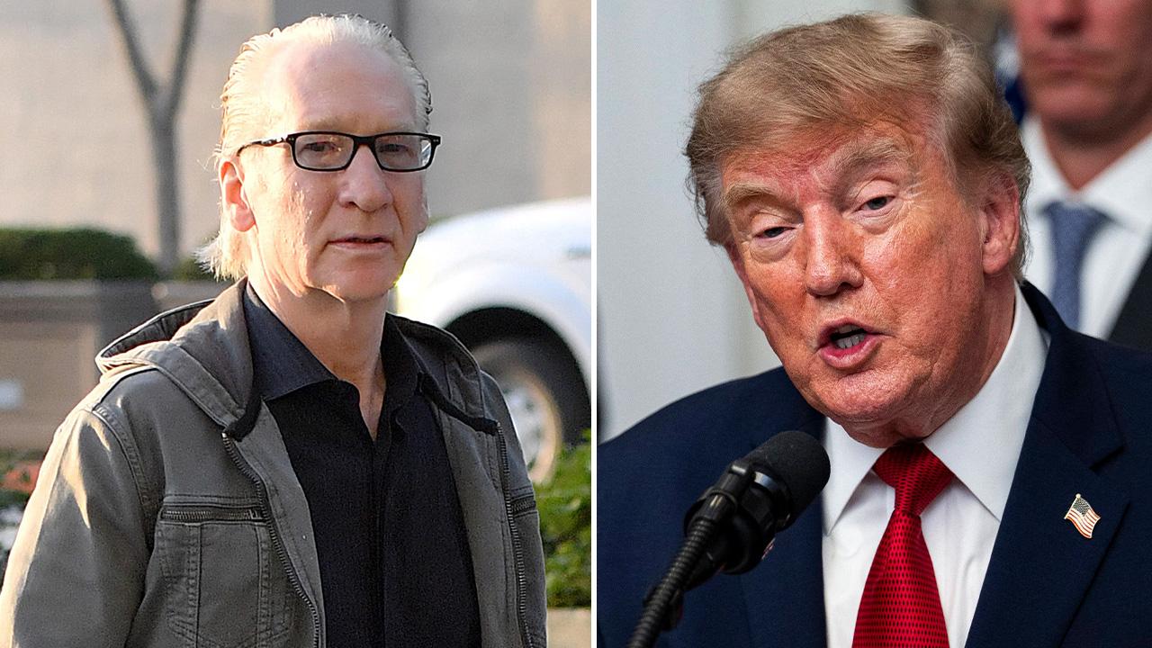 Image of Trump labeled Maher a 'pothead' and a 'loser.'