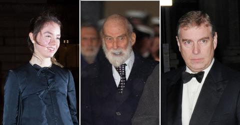 Photo of Princess Alexandra of Hanover, Prince Michael of Kent, and Ex-Prince Andrew.