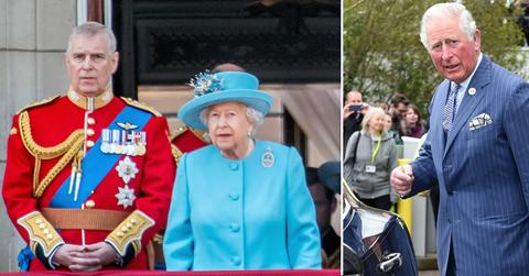queen elizabeth ii favors prince andrew puzzled prince charles