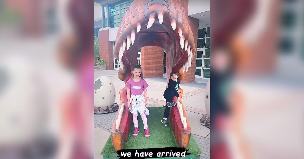 southern charm kathryn dennis reunites with kids jurassic quest thanksgiving custody