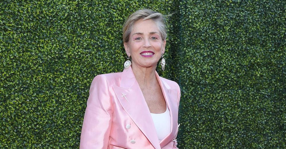 Sharon Stone Goes Topless For A 'Perfect' Pool Day: Photo