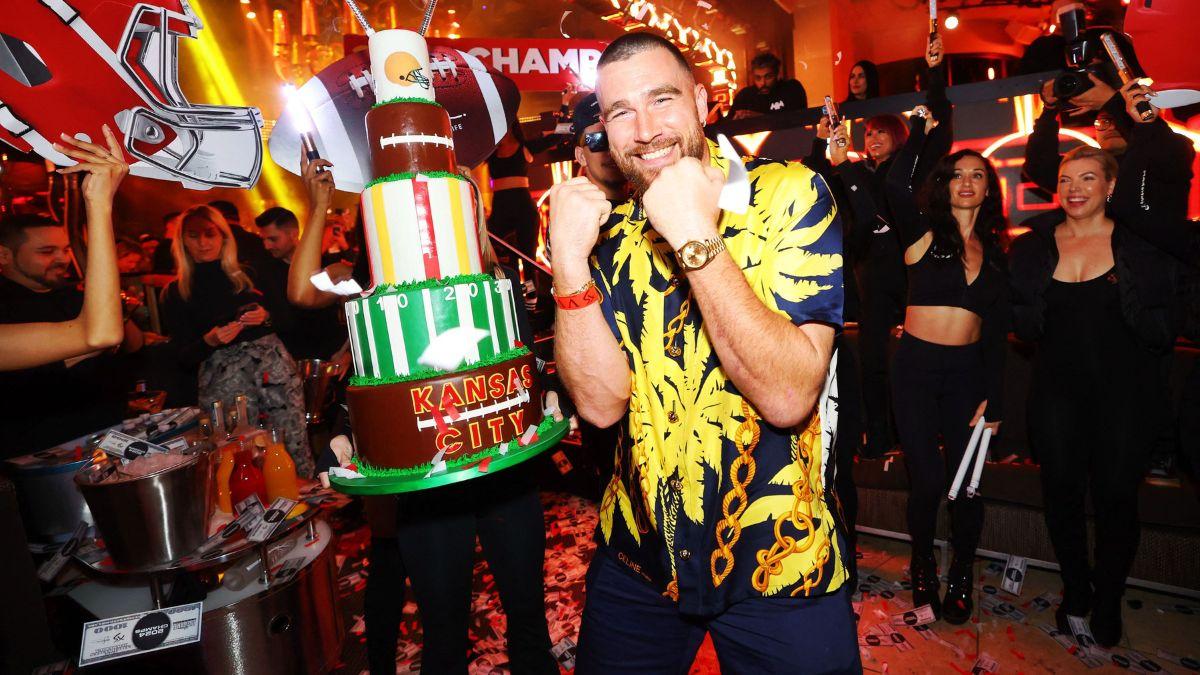 Image of Travis Kelce has reportedly been trying to anchor Taylor Swift as she deals with pre-wedding stress.