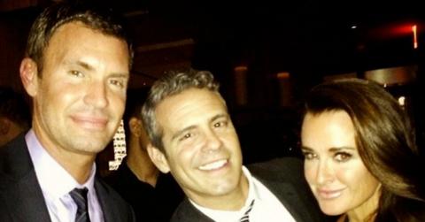Jeff Lewis, Andy Cohen and Kyle Richards