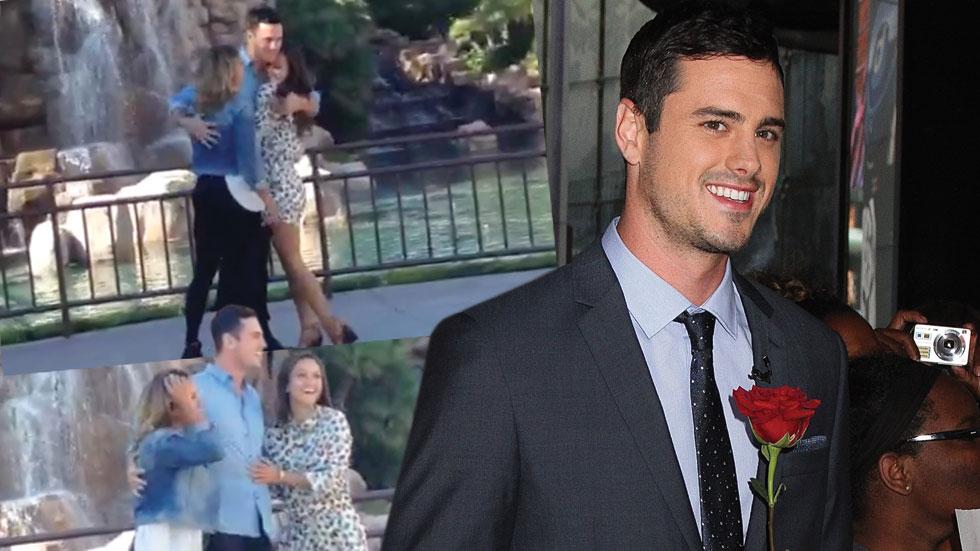 Ben higgins fliming the bachelor