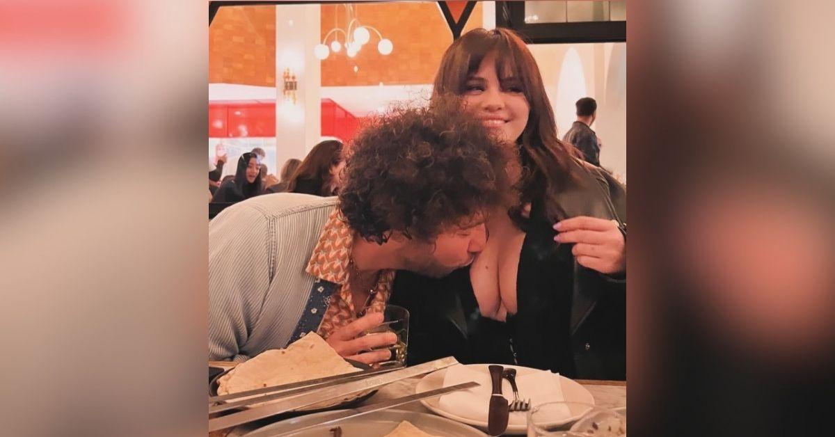image of Benny Blanco shared a series of affectionate photos with Selena Gomez.