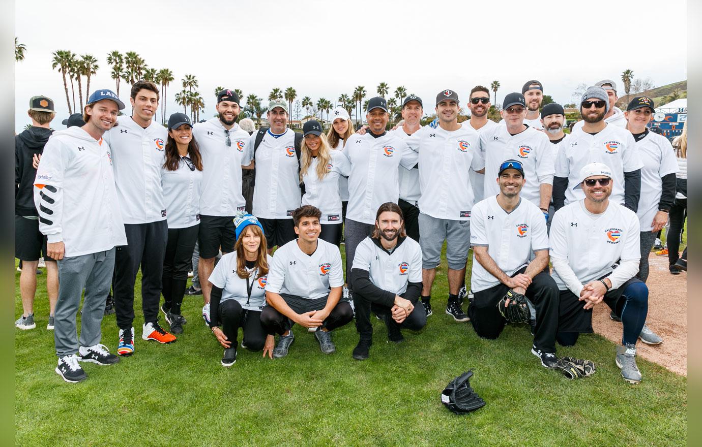 Celebrities Attend Charity Softball Game To Benefit California Strong