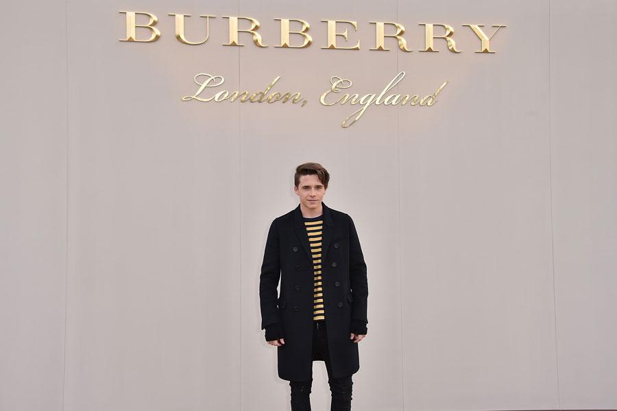 Brooklyn beckham burberry photographer backlash