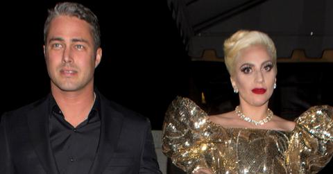 Lady Gaga and her fiancÈ Taylor Kinney were seen walking two full blocks to ‘No Name ‘ Restaurant to celebrate Gaga’s birthday party in Los Angeles, CA