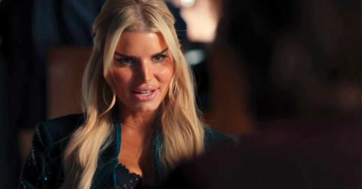 image of Jessica Simpson said she underwent 'six hours of prosthetics' for the role.