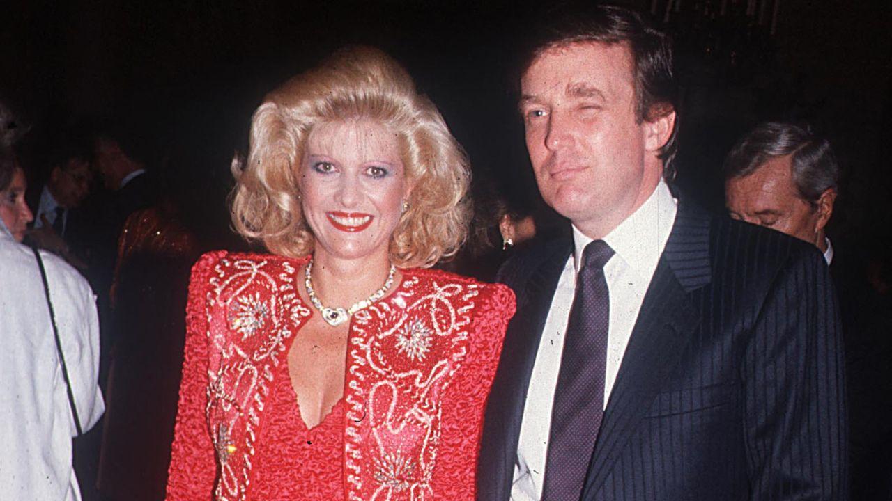 image of Donald and Ivana trump