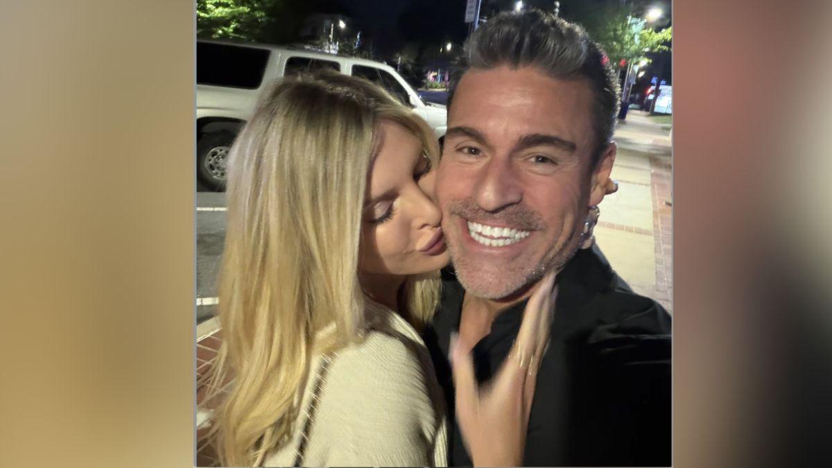 Image of Lindsie Chrisley's boyfriend was booked in a Georgia jail on a felony assault charge.