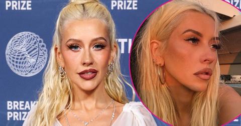 Photo of Christina Aguilera.