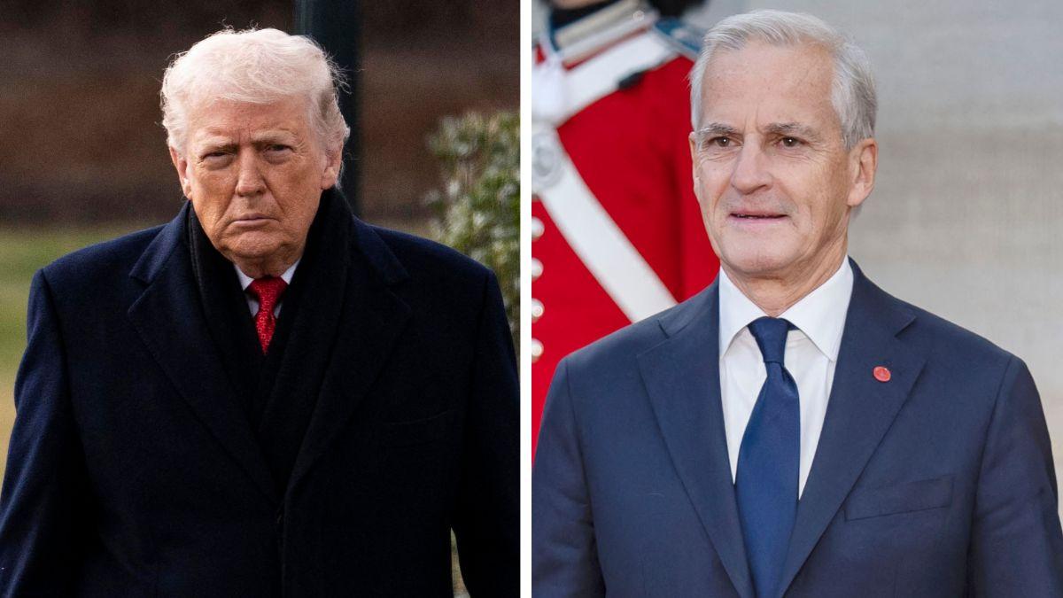 image of Donald Trump penned an angry letter to Norwegian Prime Minister Jonas Gahr Støre.