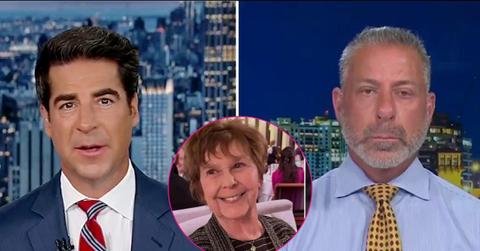 split of Nancy Guthrie, Jesse Watters and Stuart Kaplan.