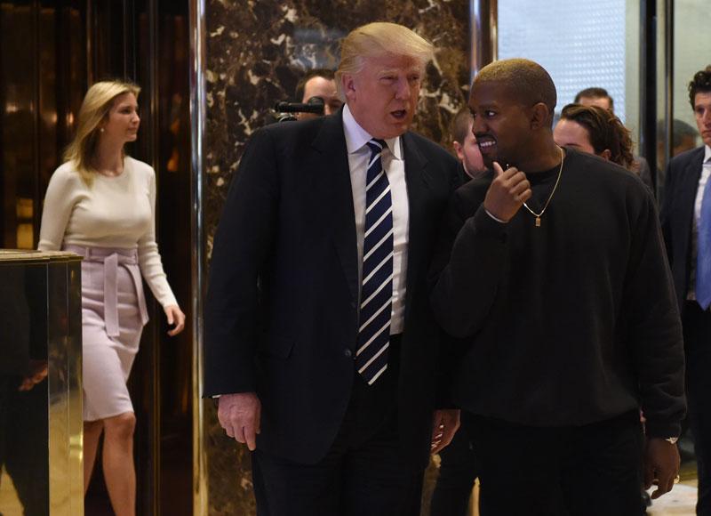 Kanye west visits donald trump president elect trump tower mental breakdown hero06