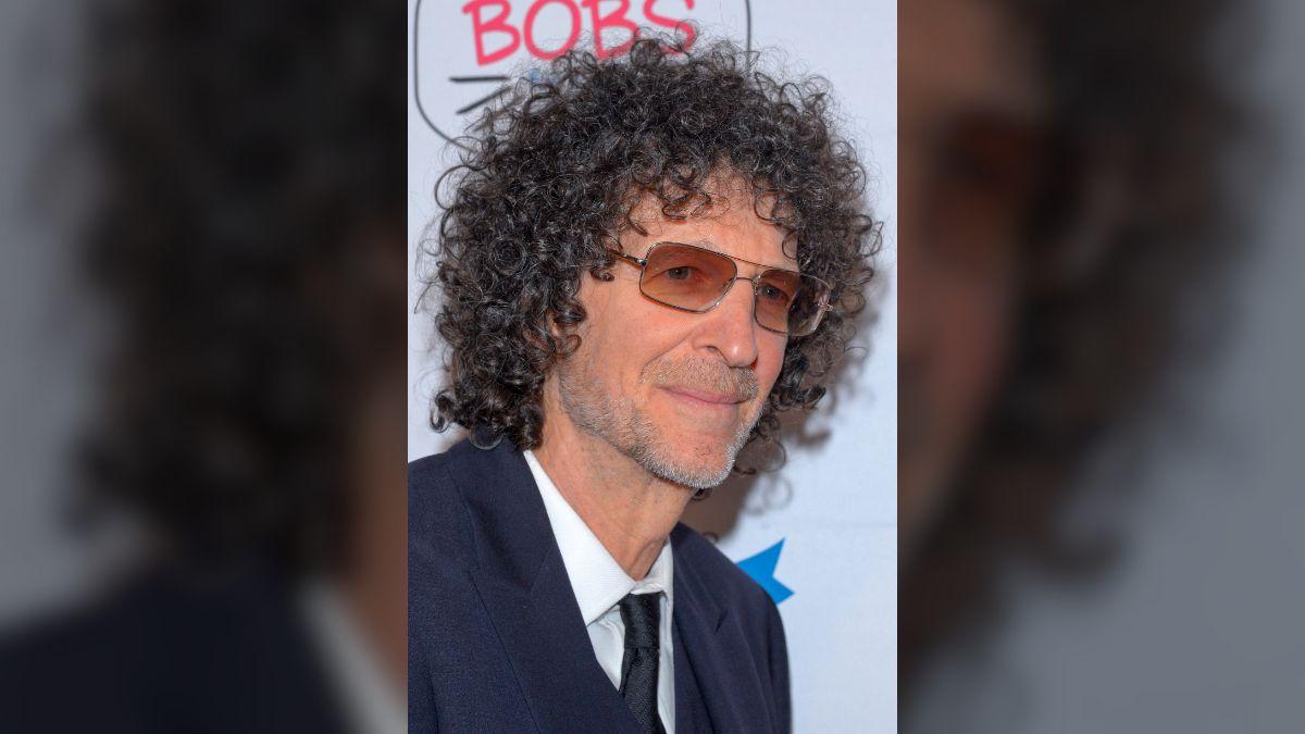 Photo of Howard Stern previously posed for JFK Jr.'s magazine 'George' in 1996.