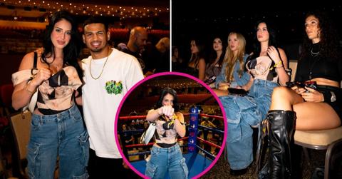 Camilla Araujo and Julia Filippo Support Rolly Romero