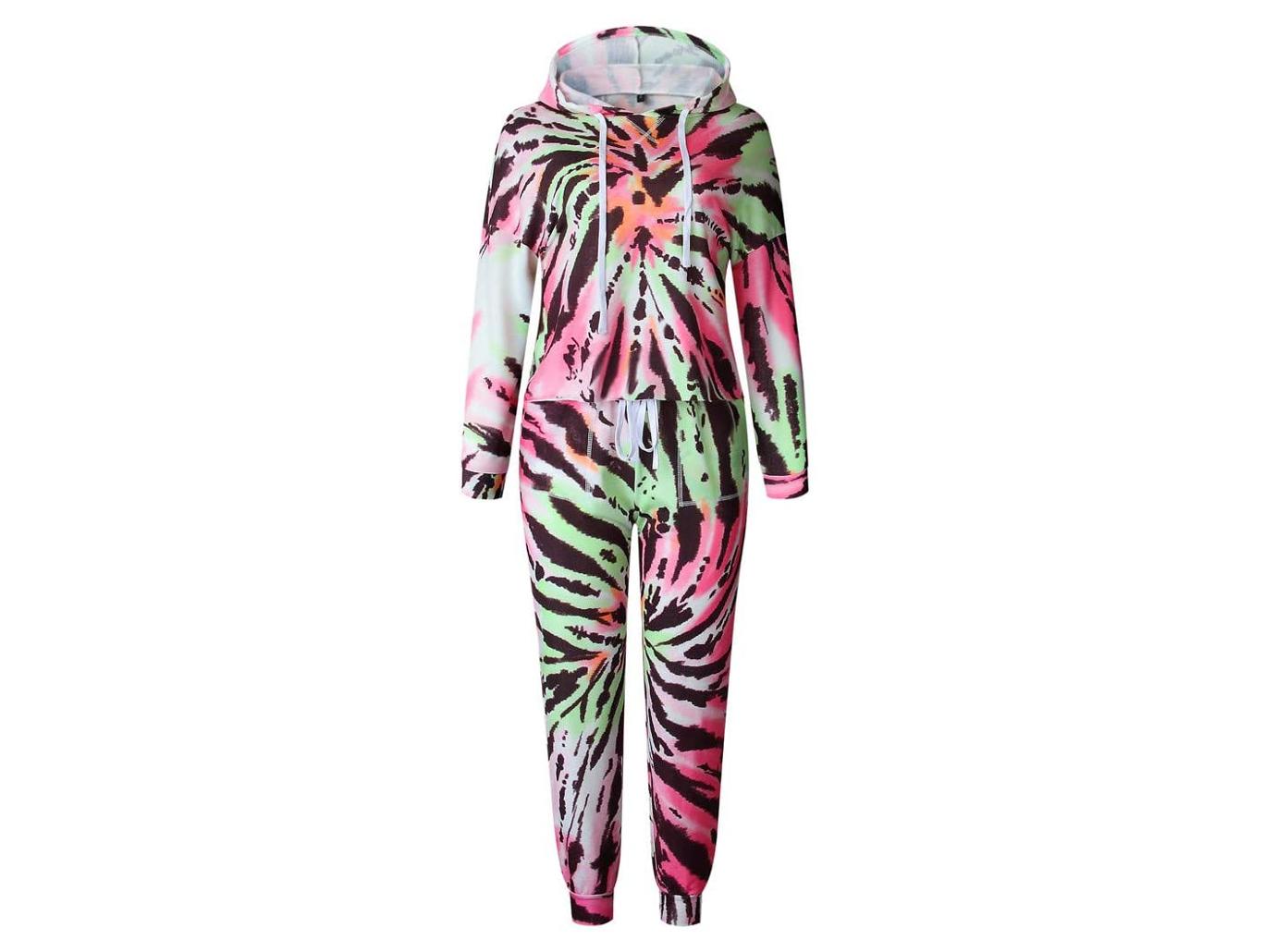 style vanessa hudens sweatsuit tie dye shop