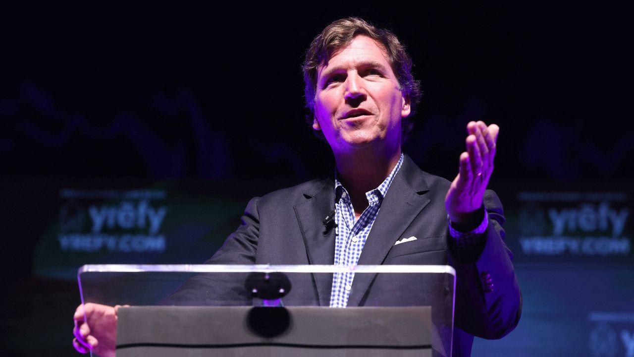 Photo of Carlson said Trump's comments amounted to a crime. 