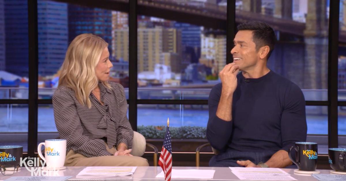 Image of Mark Consuelos tried to set his nurse up with son Joaquin.