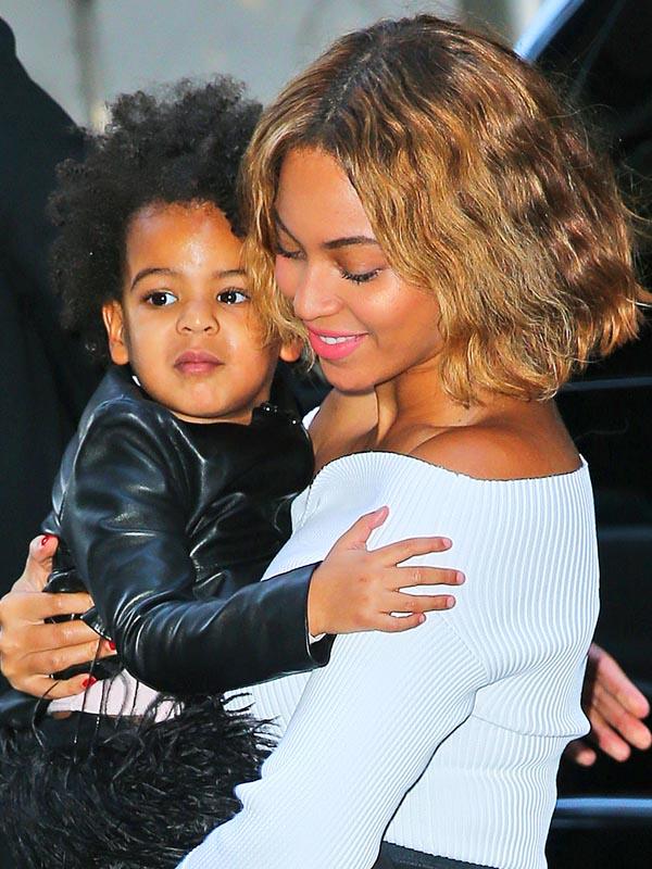 Beyonce and Blue Ivy Carter out and about in NYC