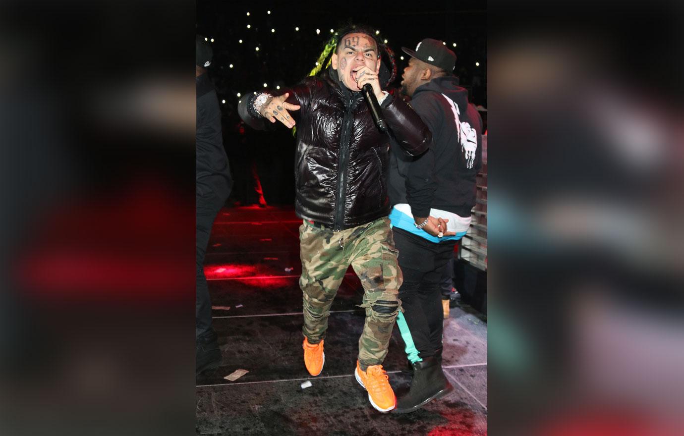 Tekashi69 at Power 105.1's Powerhouse NYC concert, Inside, New Jersey, USA - 28 Oct 2018