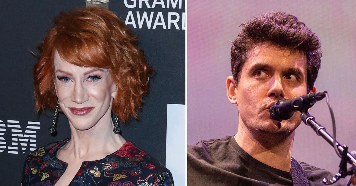 Kathy Griffin Feels Like John Mayer Avoids Her When They Cross Paths