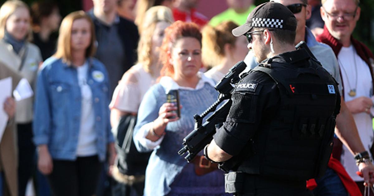 Swarms Of Police Seen Outside Ariana Grande's Manchester Benefit