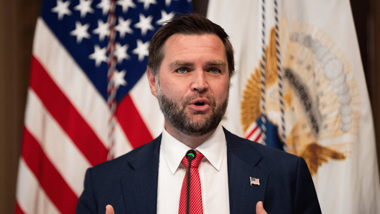 photo of At the gathering, J.D. Vance accidentally used said 'the fart-left' instead of far-left.